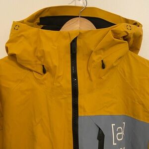 Burton Yellow and Gray AK Gore-Tex Jacket